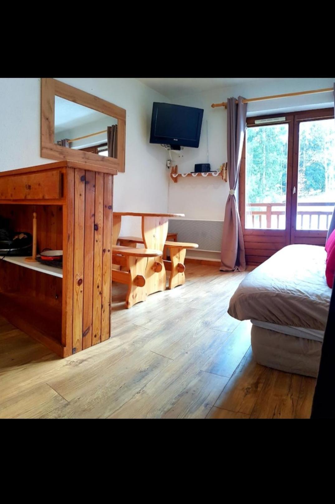 Studio Porte Du Mont Blanc Combloux Aux Pieds Des Pistes Ngoại thất bức ảnh